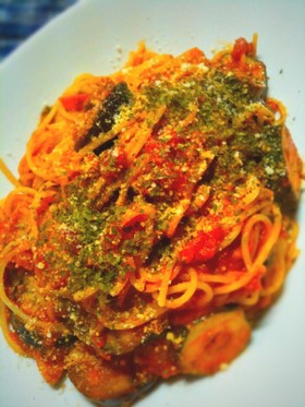 夏野菜で簡単に ズッキーニ&ナスのパスタ
